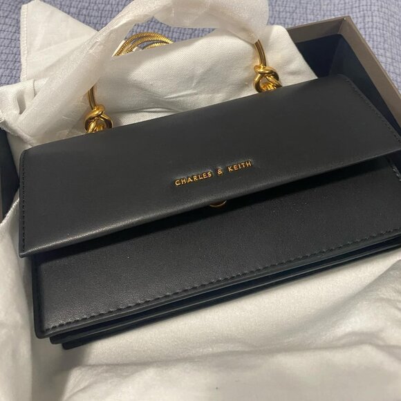 Charles & Keith Structured Mini Top Handle Bag - Picture 3 of 5